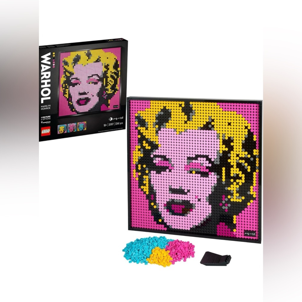 NIB ~ LEGO 31197 Andy Warhol’s Marilyn Monroe Collector Art *Retired* Rare Item